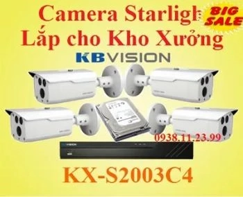 Lắp camera starlight Kho Xưởng , KX-S2003C4 ,Lắp camera starlight Kho Xưởng, KX-S2003 ,S2003C4 , Lắp camera starlight  